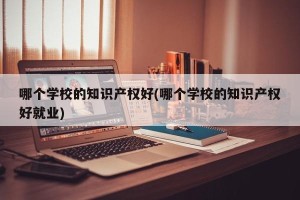 哪个学校的知识产权好(哪个学校的知识产权好就业)