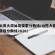 山西大同大学体育录取分数线(山西大同大学体育录取分数线2020)